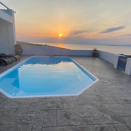 Nv Pool Villa Agioi Bagian luar foto