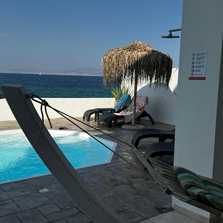 Nv Pool Villa Agioi Bagian luar foto