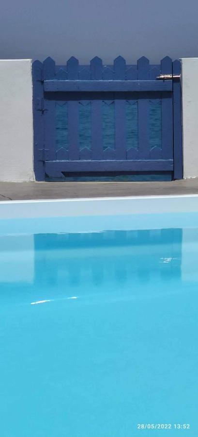 Nv Pool Villa Agioi Bagian luar foto