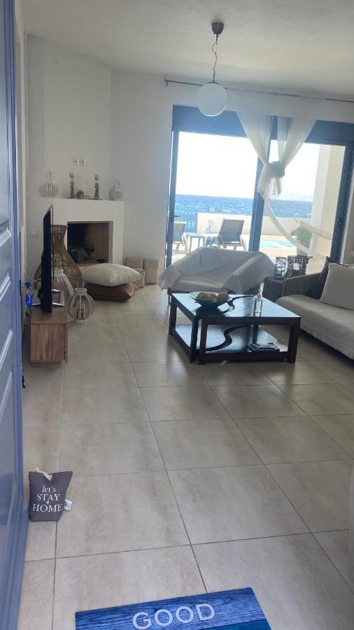 Nv Pool Villa Agioi Bagian luar foto