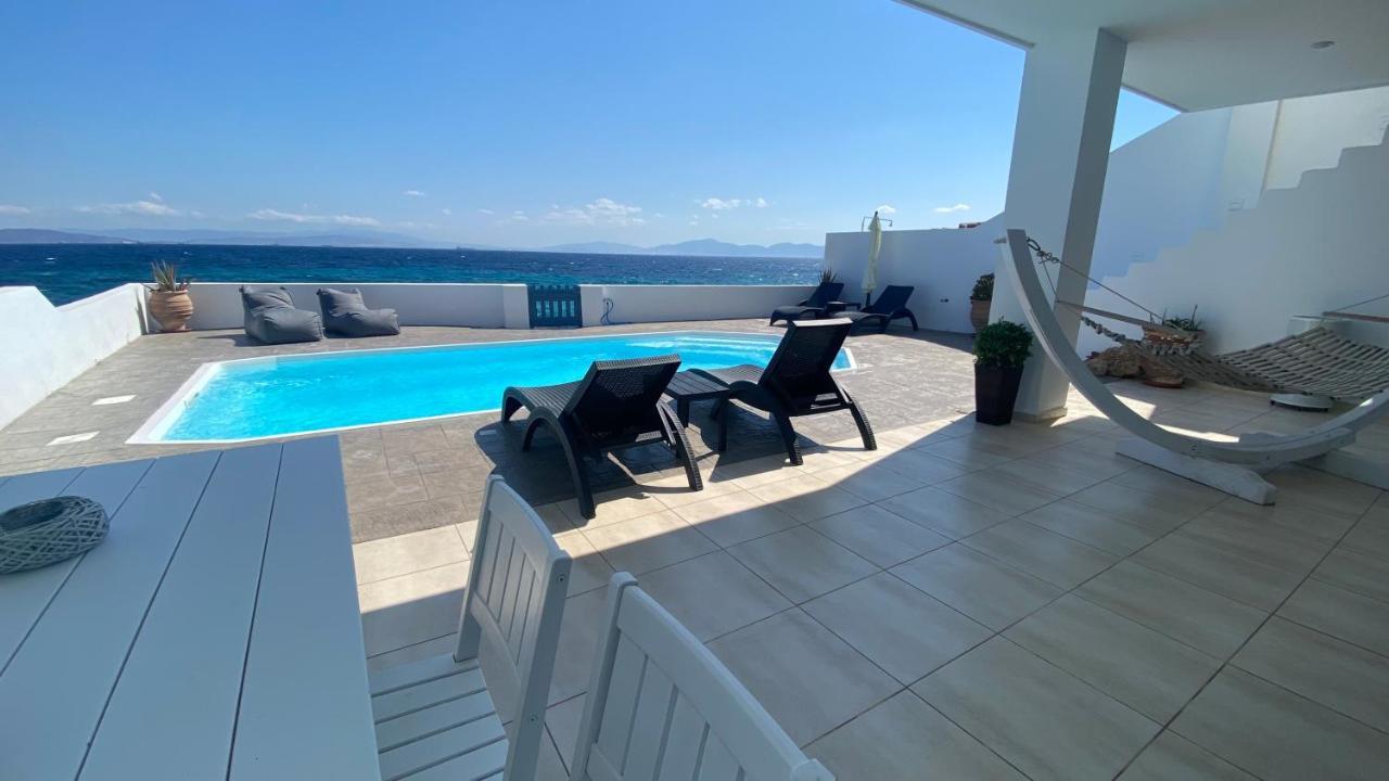 Nv Pool Villa Agioi Bagian luar foto