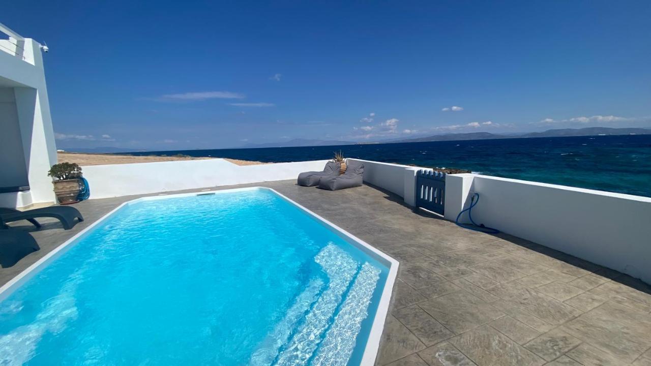 Nv Pool Villa Agioi Bagian luar foto