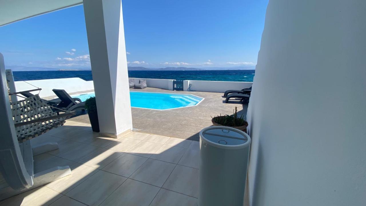 Nv Pool Villa Agioi Bagian luar foto